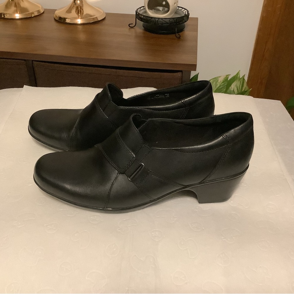 Black Clarks loafers - Picture 4 of 10